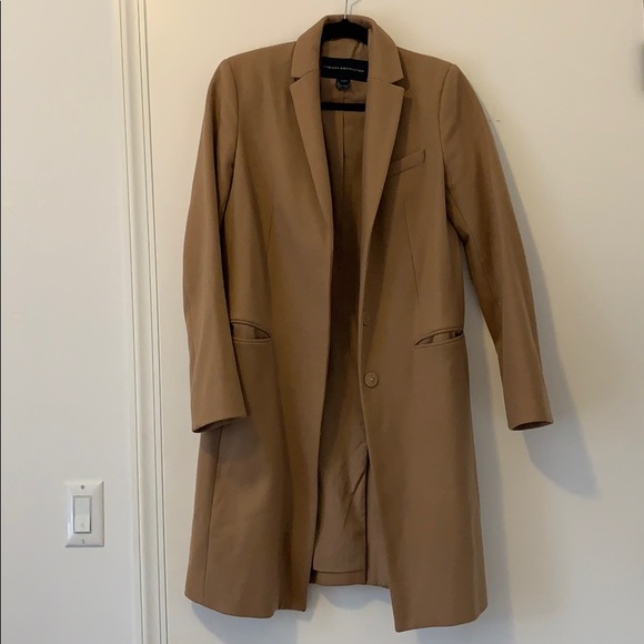 French Connection Jackets & Blazers - French Connection Platform Felt Coat size 2
